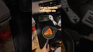 Reheating pizza upside down [upl. by Maxine]