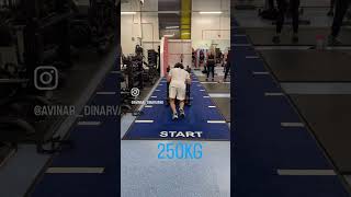 250kg pushing sports motivation athlete [upl. by Aipotu]