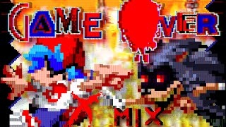 FNF  GAMEOVER Lord X Mix [upl. by Vudimir]