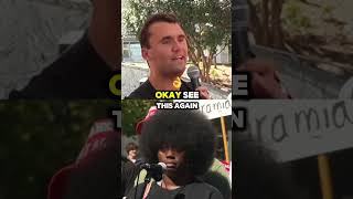 Is she a VICTIM of misinformation😱🔥 charliekirk debate [upl. by Sakul]