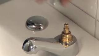 Bristan Manhattan  How to replace the tap cartridges  valves and repair dripping tap tapmagician [upl. by Anitnelav]