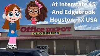 Office Depot Shutting Down at 45 amp Edgebrook [upl. by Alwin174]