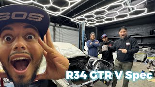 RESTORING A 1999 NISSAN SKYLINE R34 GTR part 2 [upl. by Eilyw]