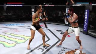 UFC Amanda Nunes Vs Cris Cyborg Full EPIC Fight [upl. by Balmuth]