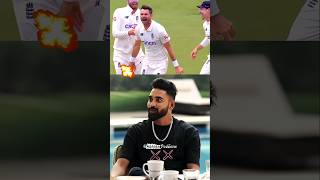 Mohammed Siraj fight with James Anderson 😡 ll Short ll 🏏 [upl. by Asile]