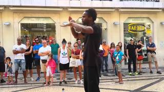 Crystal Ball Street Dance Performance in Lisbon [upl. by Ahcmis]