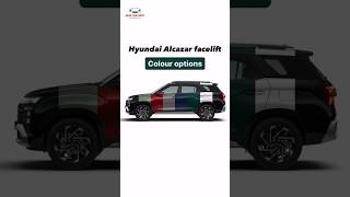 All 9 Colours🔥 Hyundai Alcazar Facelift 2024  All Colours  Alcazar Launched in India  M2S [upl. by Adnohsed]