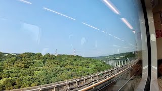 Train ambience  Taoyuan Airport MRT Express  Taipei Main Station to Airport Terminal 1 [upl. by Otila898]