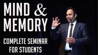 Best Seminar on Mind amp Memory for Students  VED [upl. by Illac]