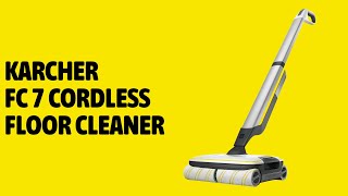 Karcher FC7 Cordless Floor Cleaner [upl. by Rodney]