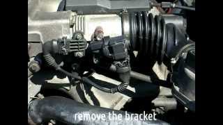 BMW E36 DIY  IDLE CONTROL VALVE  ICV  CLEANING [upl. by Adlin162]