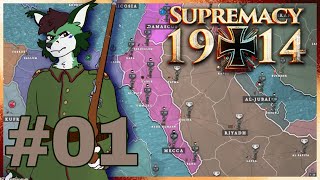 Supremacy 1914  100er Karte  Arabien 01  Ein neuer Versuch DeutschGerman [upl. by Egres]