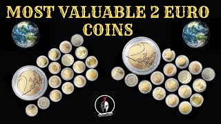 MOST VALUABLE 2 EURO COINS [upl. by Martineau]