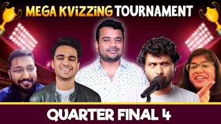 Mega KVizzing Tournament  QF4 ft Abhirupa Debjit Neville amp Rohan [upl. by Suixela]