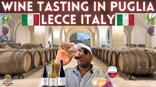 Wine Tasting in Puglia Lecce Italy at LAstore Masseria amp Winery  Southern Italy Adventure 🇮🇹 [upl. by Muldon622]