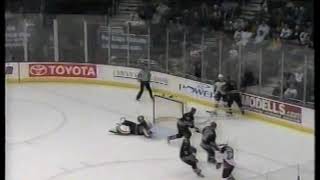 Olaf Kolzig Ridiculous Diving Save against Sabres  March 10 2004 [upl. by Wan177]