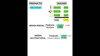 🧑‍🔧3 FORMAS DE EXPRESAR LA MEDIDA DE LA PRODUCTIVIDAD [upl. by Eimaraj642]