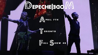 Depeche Mode 20230407 Toronto Scotiabank Arena  Full Show 4K [upl. by Rogovy167]