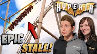 The BEST Rollercoaster in the UK Hyperia Reopening  Thorpe Park Vlog [upl. by Ellenar]