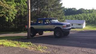 Powerstroke centurion bronco burnout [upl. by Eberta]