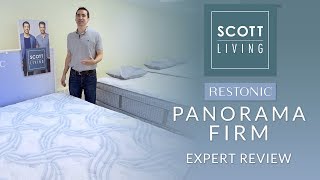 Restonic Scott Living Panorama Firm Mattress Expert Review [upl. by Neona]