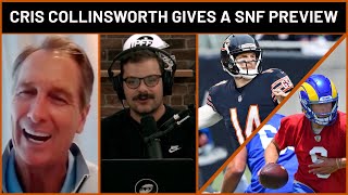 Cris Collinsworth previews Bears  Rams on Sunday Night Football  PFF [upl. by Jarrid]