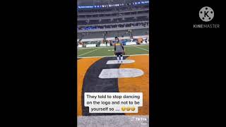 Juju Smith Schuster gets destroyed by Vonn Bell tiktok Trending [upl. by Rogerio]