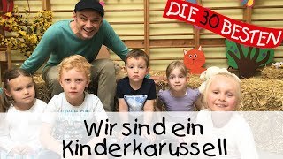 👩🏼 Wir sind ein Kinderkarussell  Singen Tanzen und Bewegen  Kinderlieder [upl. by Fernandes]