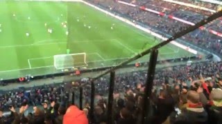 Cheerio Cheerio in Eindhoven zingen we zo  Feyenoord  PSV  02  17012016 [upl. by Drofnelg759]