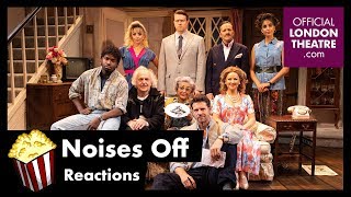 Noises Off  CastCreative Reactions [upl. by Lesya480]