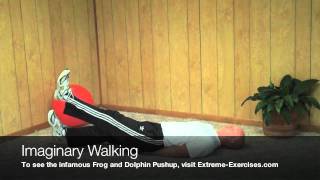 Imaginary Walking Exercise CLASSIC low ab work out HERE [upl. by Anirual]