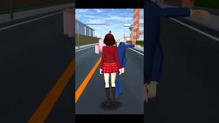 Rena throws the car into the air 😳 sakuraschoolsimulator newchannel ytshorts shorts [upl. by Errehs]