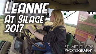 Leanne Drawing Silage with John Deere 6920S  4K [upl. by Hestia]