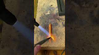 Wow heres how to make a 24k gold bracelet 🔥🔨 shorts gold viral video silver jewellry jewe [upl. by Ahsiniuq]