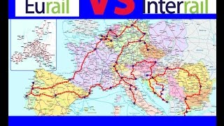 Interrail or Eurail Choosing a Rail Pass for Traveling Europe [upl. by Aehtna]