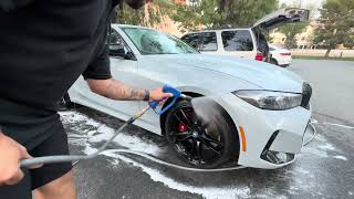 Cleaning a 2024 BMW 330E [upl. by Sybilla]