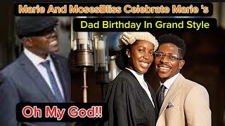 Moses Bliss amp Wife Marie Bliss Celebrate Pastor Wiseborn Agyare In A Grand Style With Huge Surprise [upl. by Kerby]