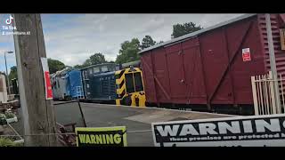 Telford Steam Railway Horsehay Telford 8724 [upl. by Hayyikaz454]