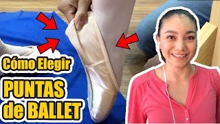 💜⭕️ Cómo ELEGIR tus primeras PUNTAS de BALLET  Tipos de puntas Ballet Según tu pie y puntera ⭕️💜 [upl. by Katti]