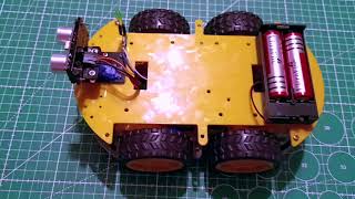 4WD Smart Robot Car with Raspberry Pi Pico W Programmed in MicroPython [upl. by Putscher]