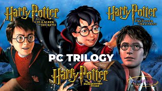 The Harry Potter Trilogy PC  ALL 3 ORIGINAL Games  No Commentary [upl. by Auqenwahs]