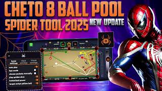 Guide Line Spider Tool 🔥 8 Ball Pool Aim Hack 100 Safe [upl. by Layman]