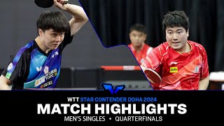 Liang Jingkun vs Lin Yun Ju  MS QF  WTT Star Contender Doha 2024 [upl. by Anerres]