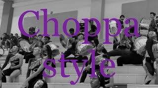 Wossman band playing “Choppa Style” at basketball game [upl. by Llenrahs143]