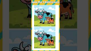 Spot The Difference  Only Genius Find Differences quiz kidslearning emojigame emojiquiz [upl. by Siuluj]