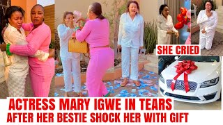 Emotional Moment Popular Nollywood Actress Mary Igwe Got Surprise expensive Gifts from her Bestie [upl. by Napra]