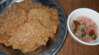 Tortang Alamang  Hipon na Maliliit easyrecipe [upl. by Eastlake907]