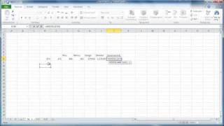 Excel Tutorial Del 03 Ark og Formler Dansk [upl. by Neils]