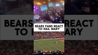 Chicago Bears fans HEARTBROKEN after Washington Hail Mary nfl [upl. by Trebloc725]