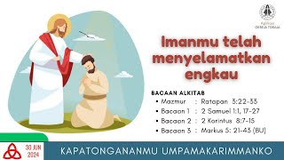 🔴LIVE IBADAH MINGGU  GEREJA TORAJA JEMAAT TIATIRA MALENGKERI  MINGGU 30 JUNI 2024 [upl. by Amadis266]